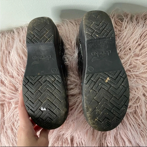 Dansko Black Galaxy Clogs - Picture 7 of 7